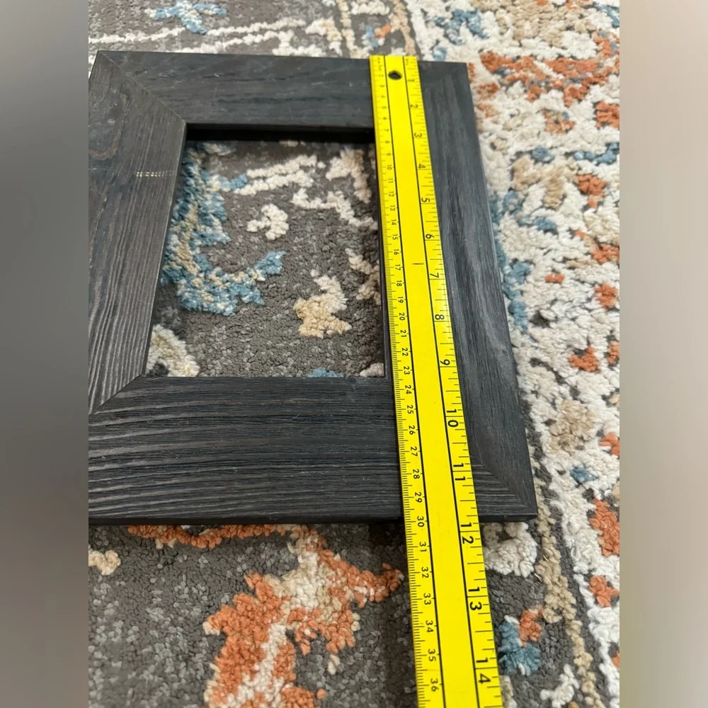 Rustic‎ Floating Wood Frame 5x7 NWOT